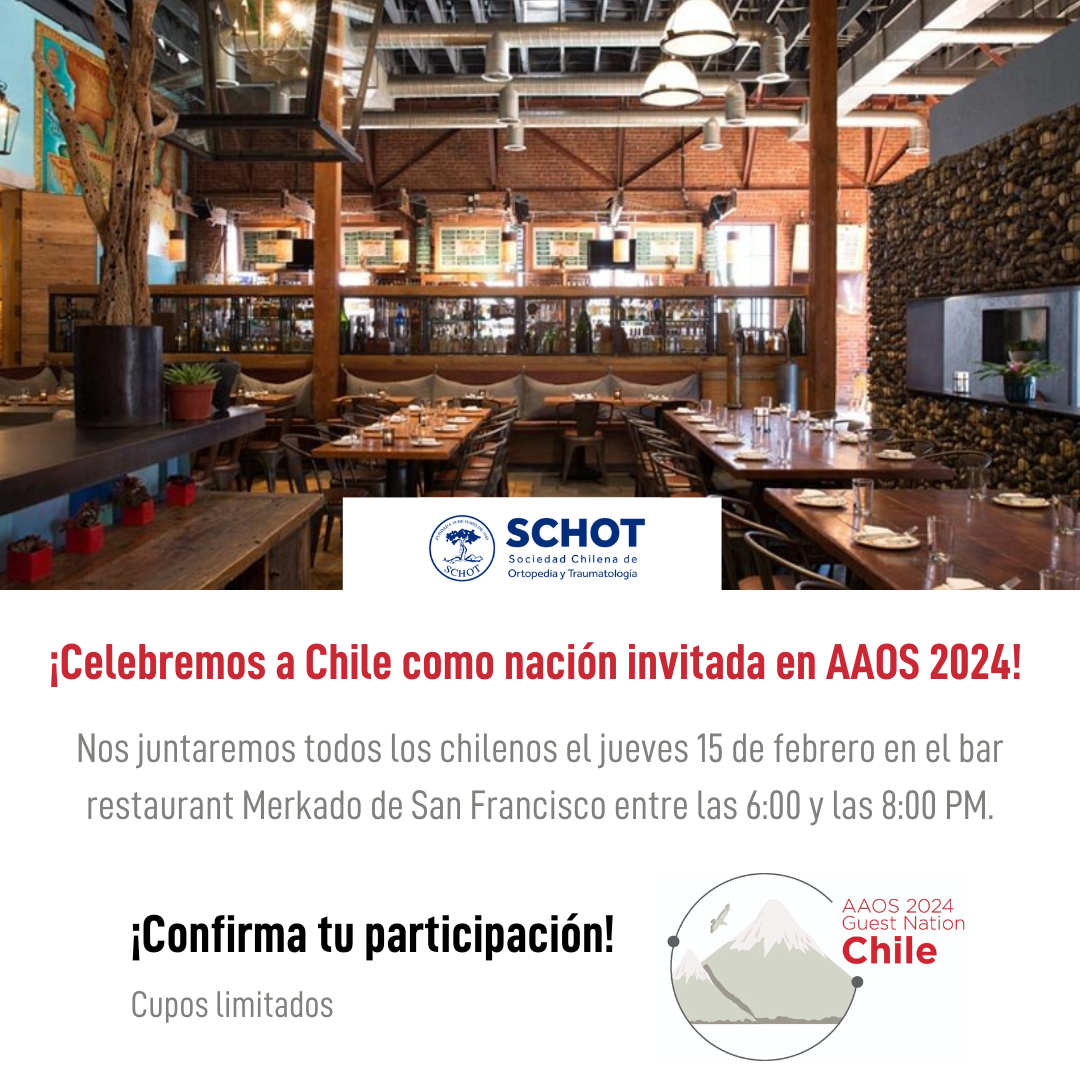 AAOS 2024 Chile Guest Nation Agenda SCHOT